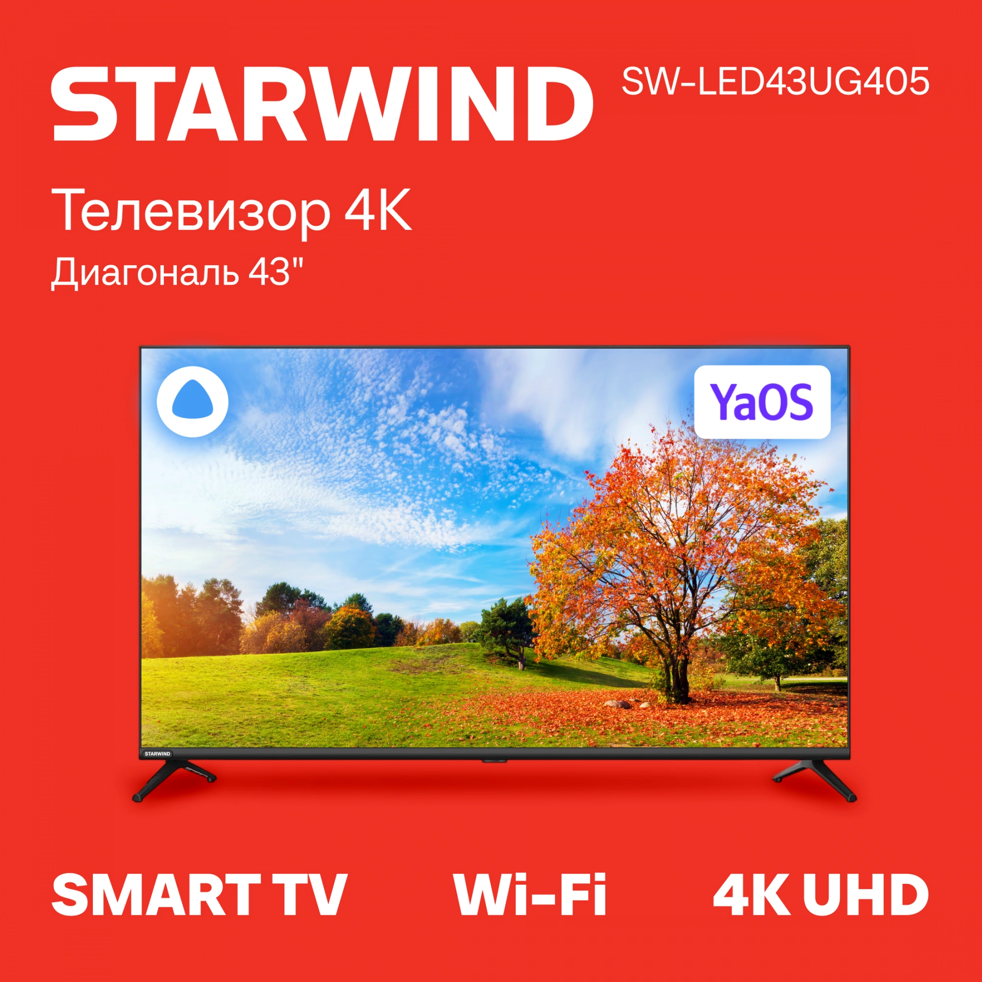 Телевизор LED Starwind 43